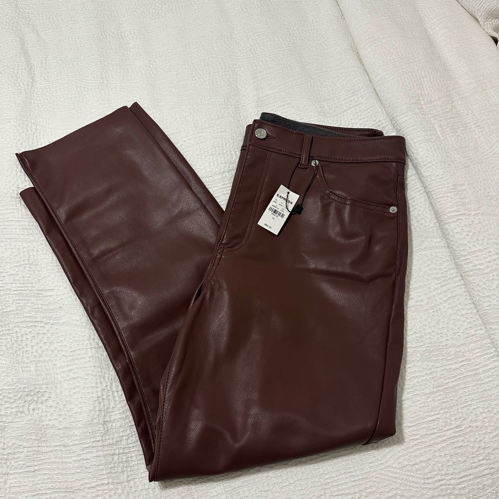 Express Faux Leather Pants